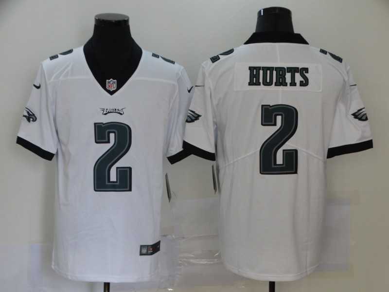 Nike Eagles 2 Jalen Hurts White 2020 NFL Draft First Round Pick Vapor Untouchable Limited Jersey,We sell and wholesale Nike Eagles 2 Jalen Hurts White 2020 NFL Draft First Round Pick Vapor Untouchable Limited Jersey on line form chian!